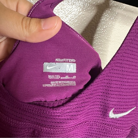 Nike DriFit Purple Racerback Tank Size Medium - Picture 6 of 7